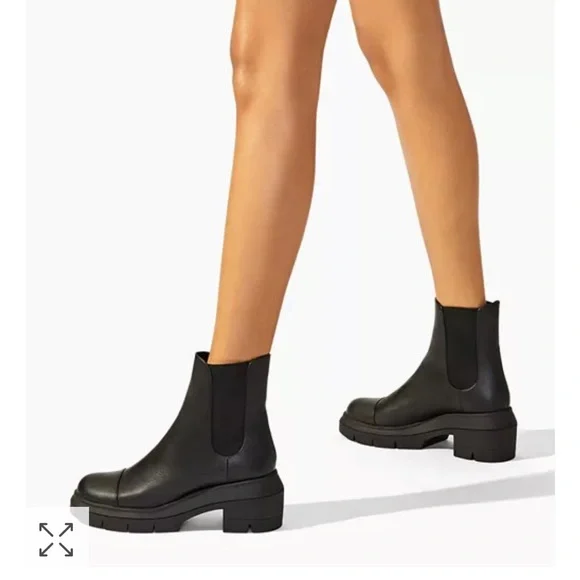 Doc Martens Moldova Rometty Slate Leather Chelsea Boots: Premium